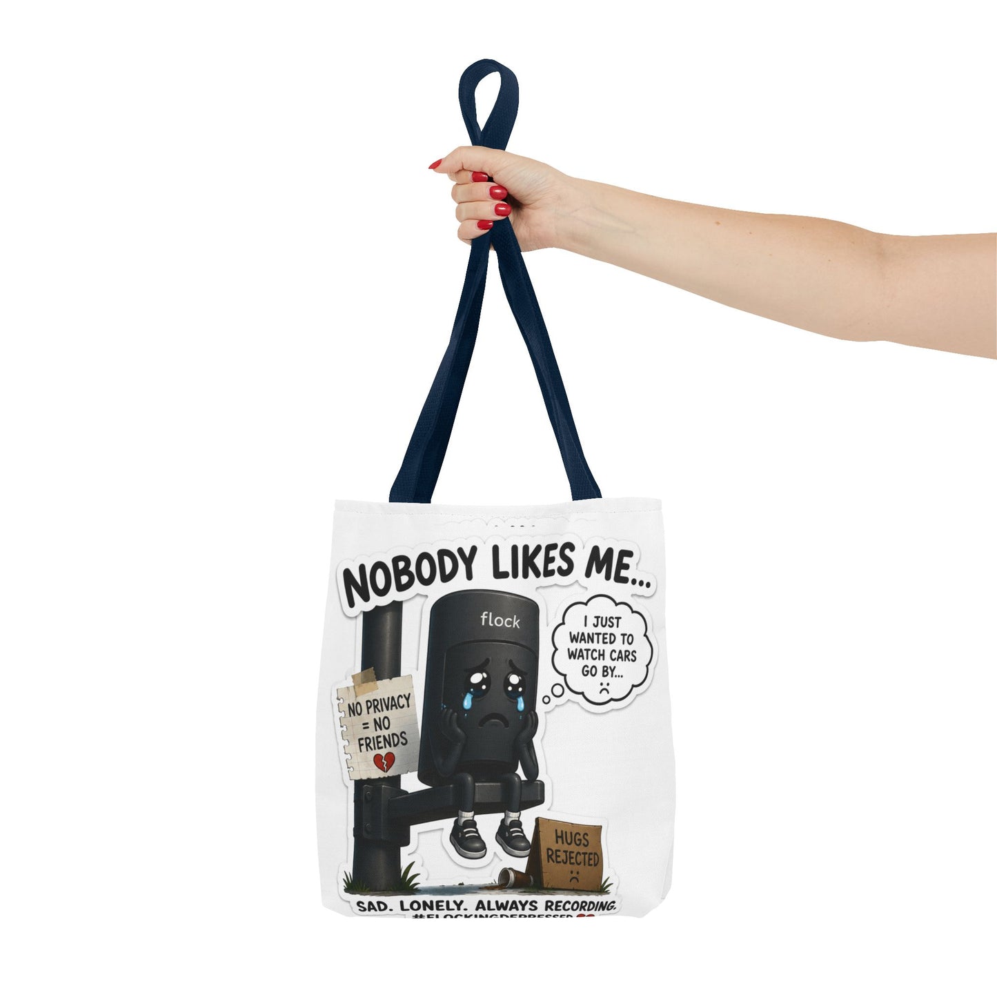 LPR CAMER Tote Bag (AOP)LCOK INSPFE MO