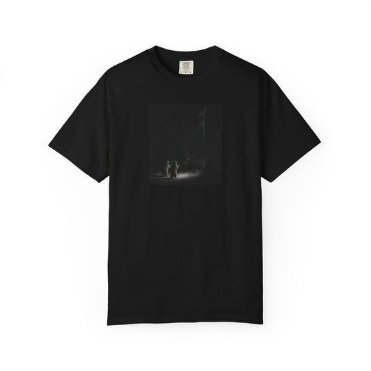 Raccoon with Laser Surveillance Camera Tshirt