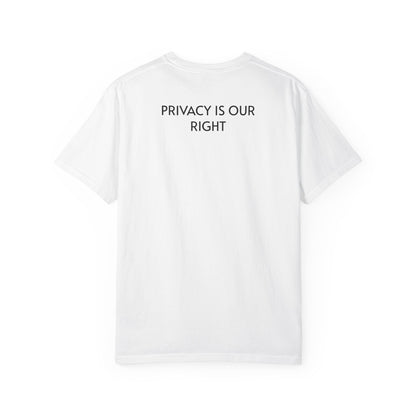 Flock Camera Anti Surveillance Graphic-Dyed T-shirt
