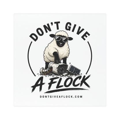 Flock Car Magnet Sheep