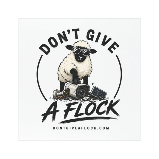 Flock Car Magnet Sheep