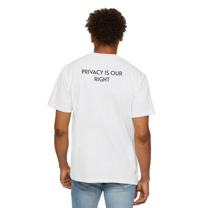 Flock Camera Anti Surveillance Graphic-Dyed T-shirt