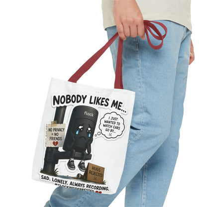 LPR CAMER Tote Bag (AOP)LCOK INSPFE MO