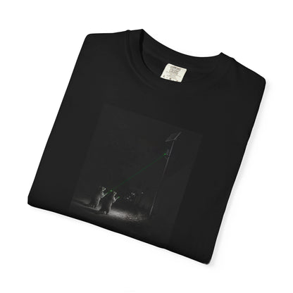 Raccoon with Laser Surveillance Camera Tshirt