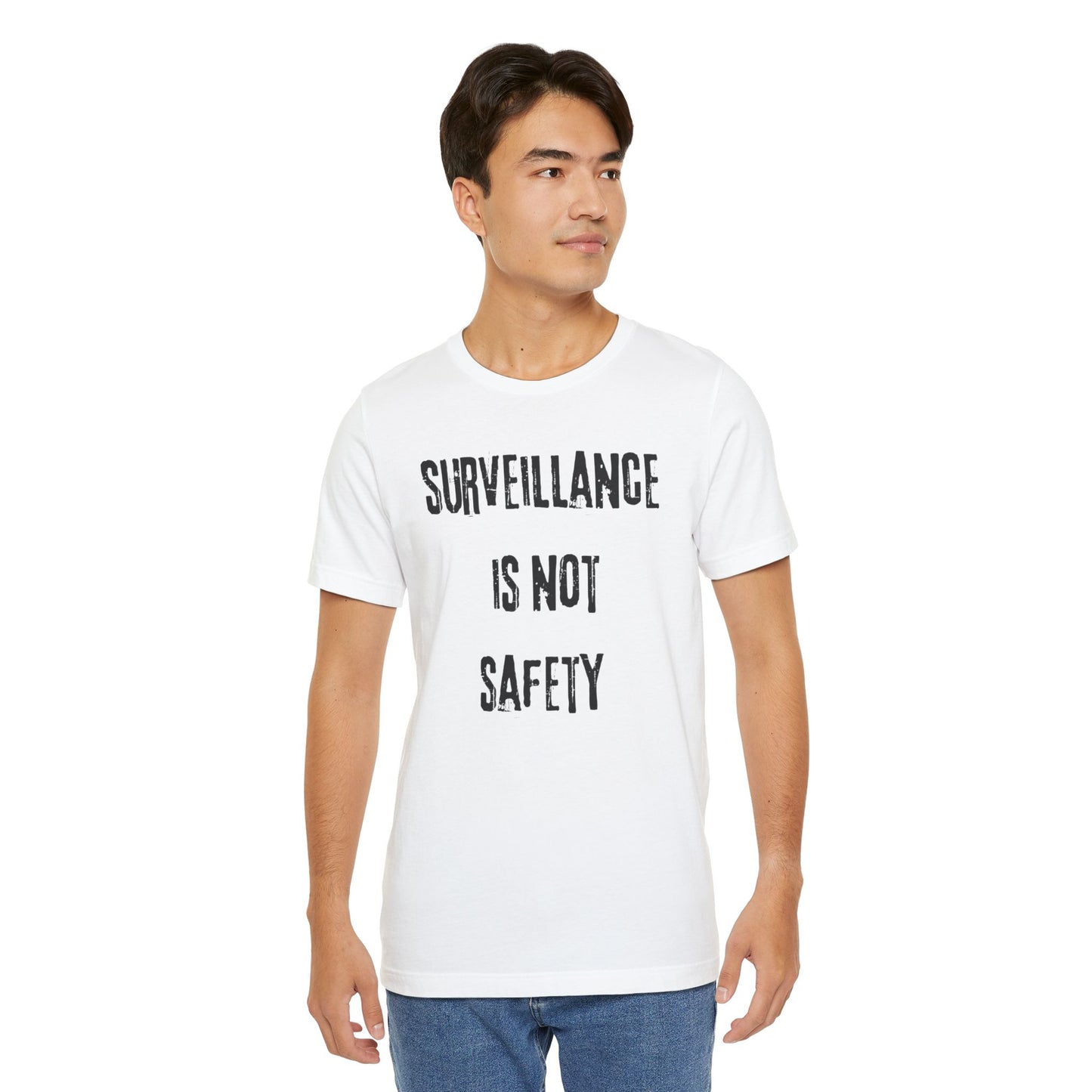 Men’s Anti-Surveillance Freedom Jersey T-Shirt- 4th of July
