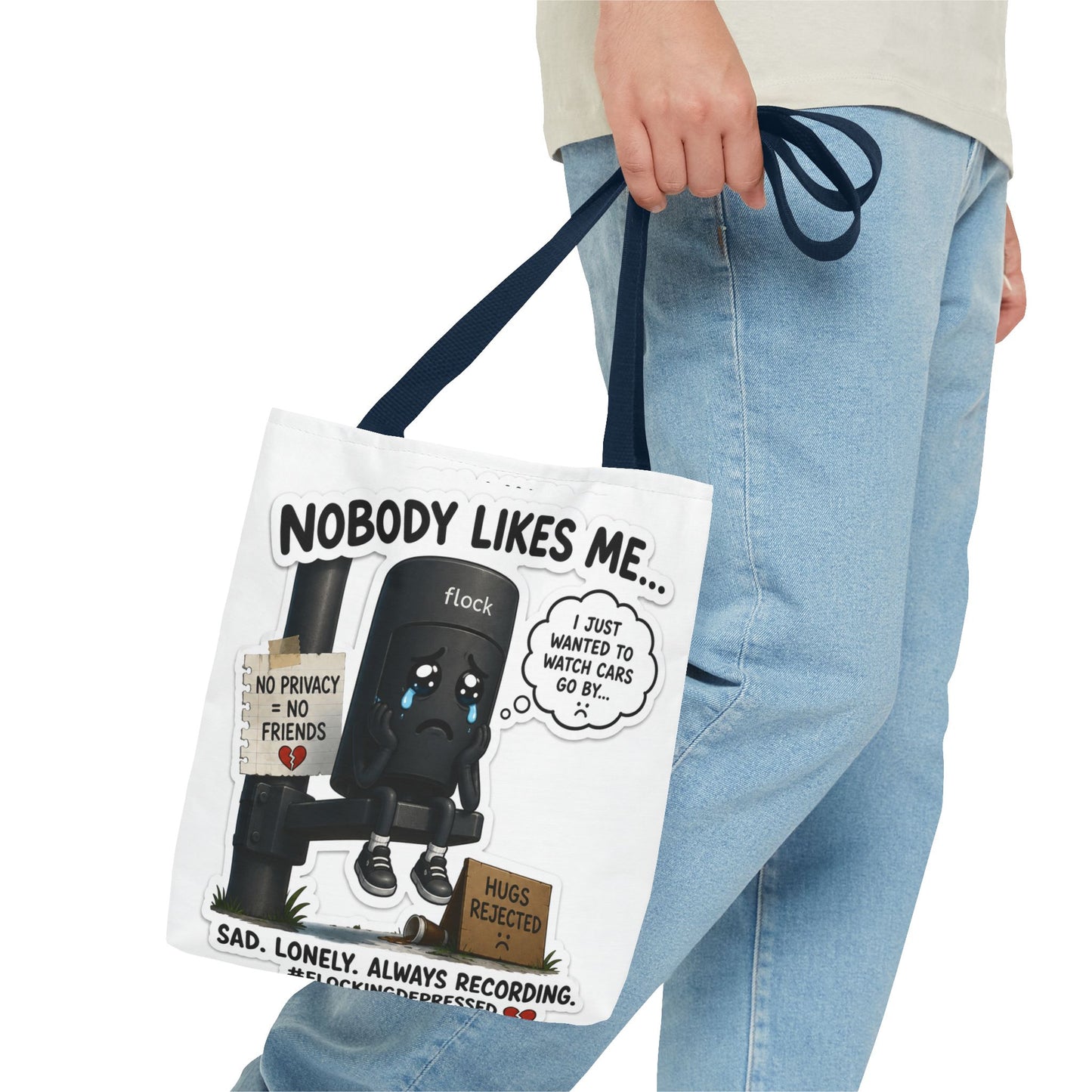 LPR CAMER Tote Bag (AOP)LCOK INSPFE MO