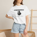 Freedom Graphic T-Shirt Dad Gift 4th of July Tee — "Freedom Is Still Worth the Fight" Patriotic Tee