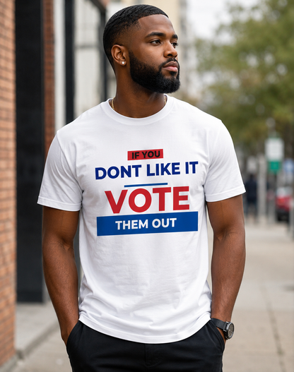 Men’s Patriotic Election Day Cotton Crew Tee