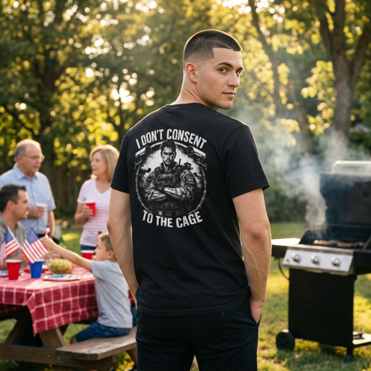 Patriotic Men’s Shirt Never Comply