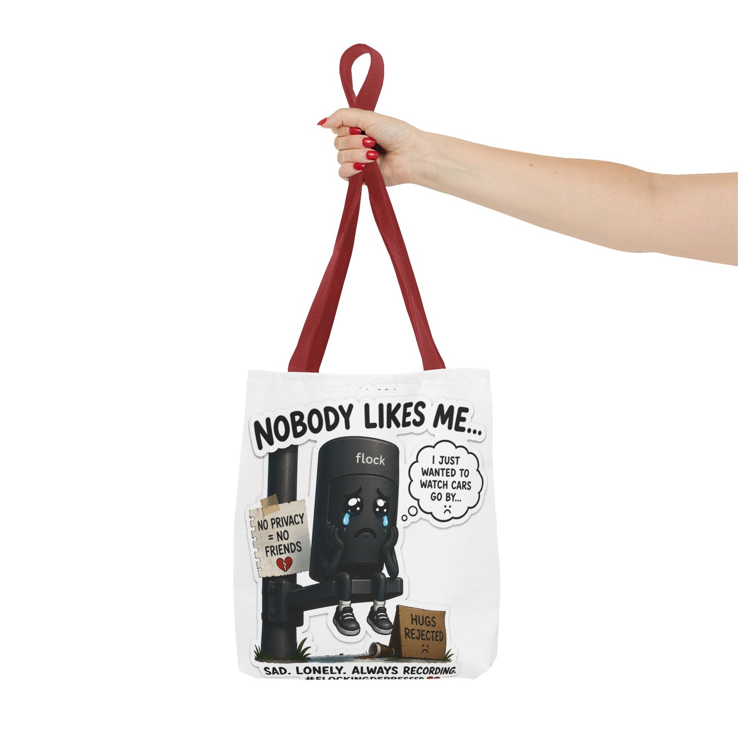 LPR CAMER Tote Bag (AOP)LCOK INSPFE MO