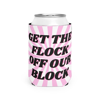Anti-Mass Surveillance Beer Cooler Sleeve