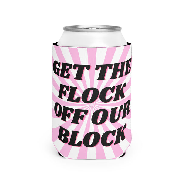 Anti-Mass Surveillance Beer Cooler Sleeve
