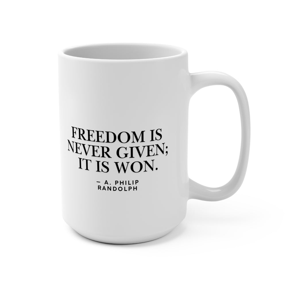 Patriotic Freedom Coffee Mug Fathers Day Gift