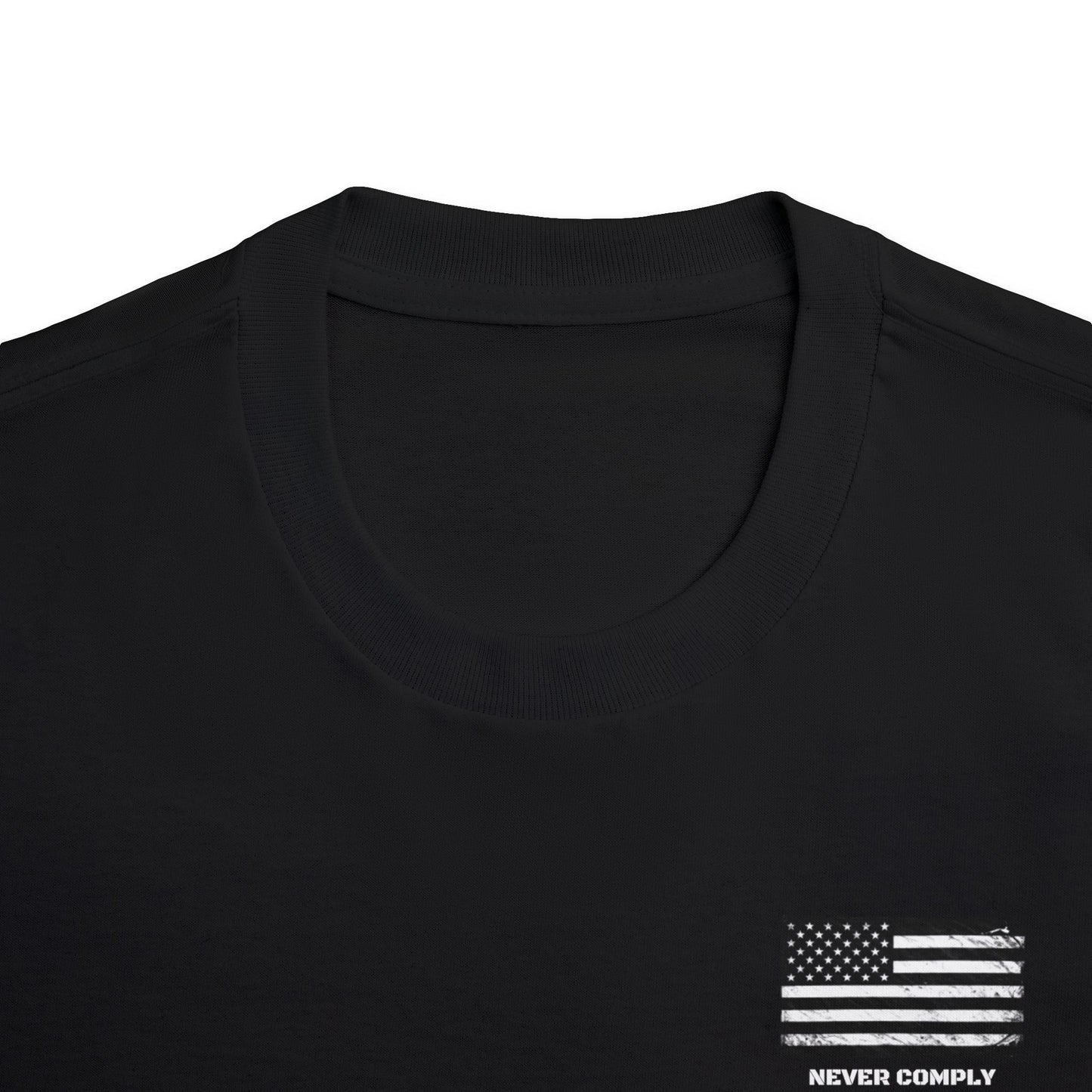 Patriotic Men’s Shirt Never Comply