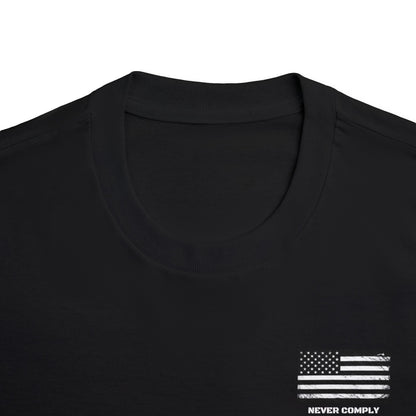 Patriotic Men’s Shirt Never Comply