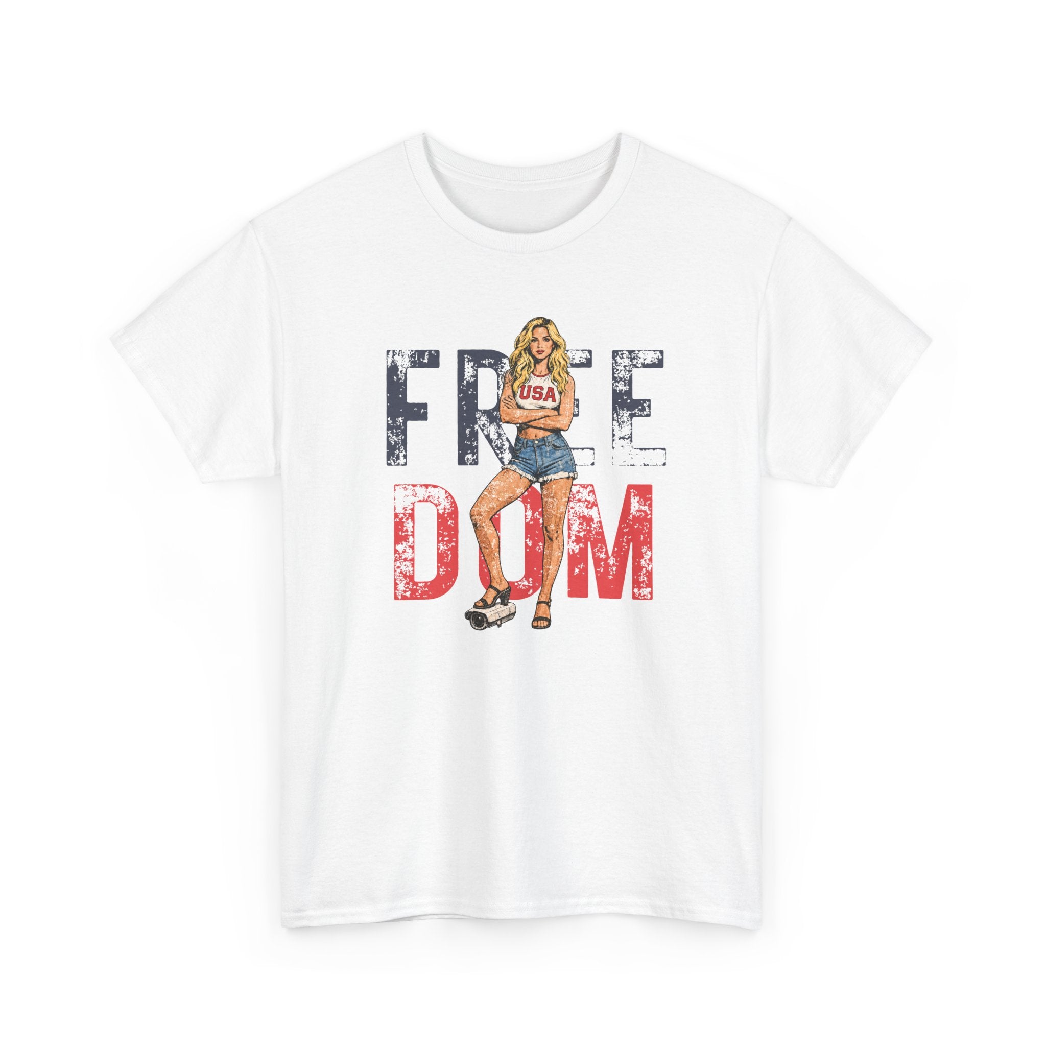 Women's Freedom Tshirt — 4th Of July Stand Up Against Mass Surveillance