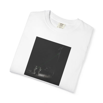Raccoon with Laser Surveillance Camera Tshirt