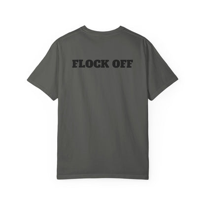 Men’s White Tshirt Flock Off