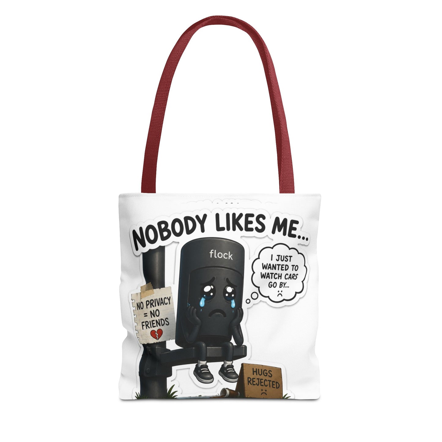 LPR CAMER Tote Bag (AOP)LCOK INSPFE MO