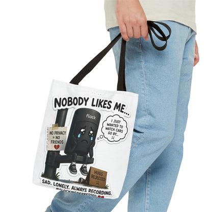LPR CAMER Tote Bag (AOP)LCOK INSPFE MO