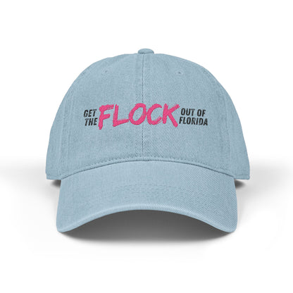 Patriotic Anti-Surveillance Denim Hat (Embroidery)
