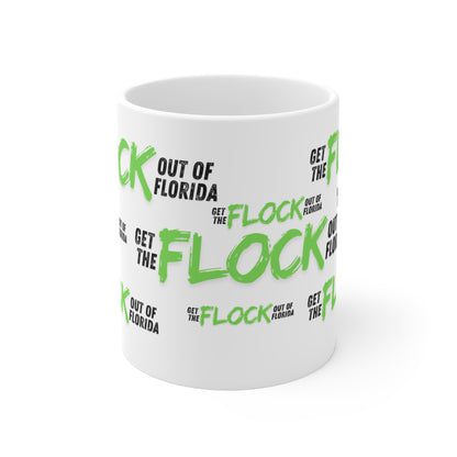 Florida Big Brother Mass Surveillance Funny Mug — 11oz Novelty Coffee Cup