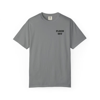Men’s White Tshirt Flock Off