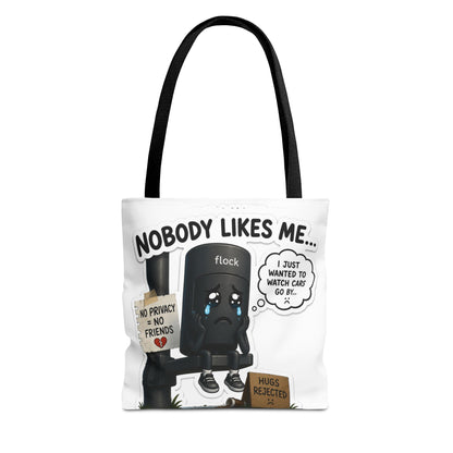 LPR CAMER Tote Bag (AOP)LCOK INSPFE MO
