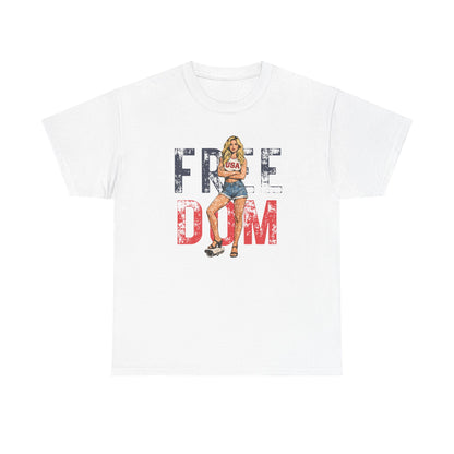 Women's Freedom Tshirt — 4th Of July Stand Up Against Mass Surveillance