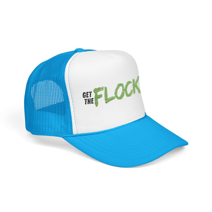 Neon Green Florida Anti-Surveillance Patriotic Foam Trucker Hat