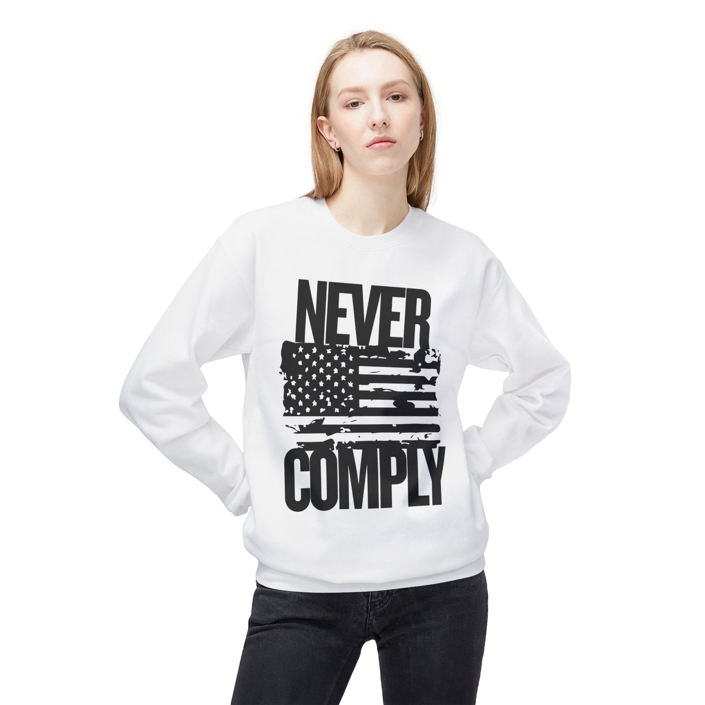 Unisex Midweight Softstyle Fleece Crewneck Sweatshirt