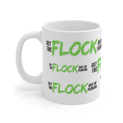 Florida Big Brother Mass Surveillance Funny Mug — 11oz Novelty Coffee Cup
